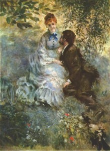 Milenci, Auguste Renoir